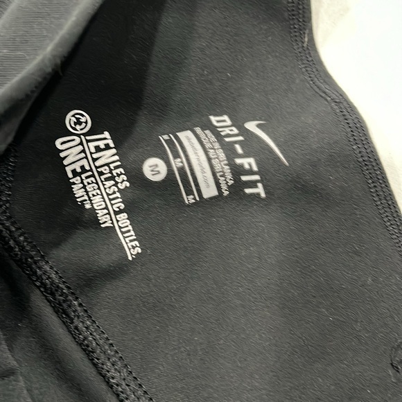 Nike capri dri-fit leggings stretch pants women’s medium work out pants active - Picture 5 of 7